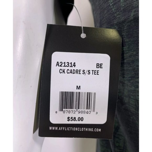 AFFLICTION Men's T-Shirt S/S CK CADRE Premium - Picture 5 of 9